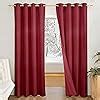 Buy Story@Home 100% True Blackout Door Curtains 7 Feet Long Set of 2 ...
