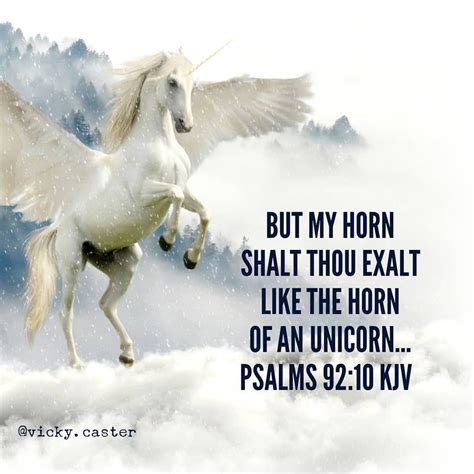 Horn of an Unicorn: Psalms 92:10 KJV