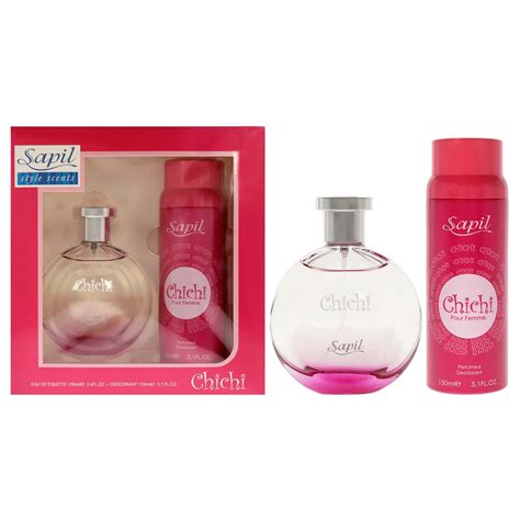 Buy SAPIL Gift Pack CHICHI Femme EDT 100ml + 150ML DEO Online at Low ...