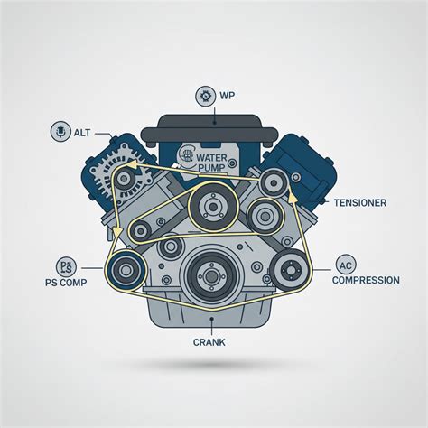 Mastering the 5.7 Hemi Serpentine Belt: Complete Routing Diagrams and ...