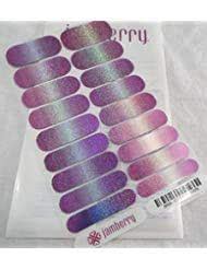 Jamberry StyleBox Roller Disco SB2 0715 8M26 Nail Wrap Full Sheet Rare ...