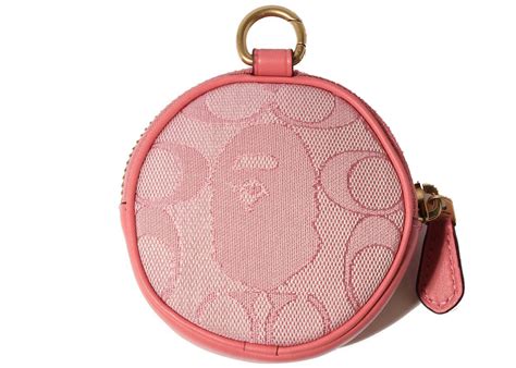 Coach X Bape Coin Case Pink Price in India | Culture Circle