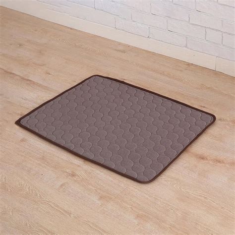 Kuber Industries Rectangular Dog & Cat Bed|Premium Cool Ice Silk with ...