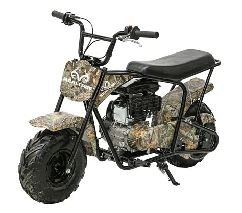 Realtree RT100 Gas Powered 105cc Camo Power Ride-On Mini Bike - Walmart.com