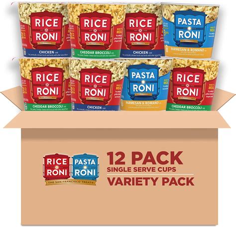 Amazon.com : PASTA RONI Quaker Rice a Roni Cups Individual Cup, 3 ...