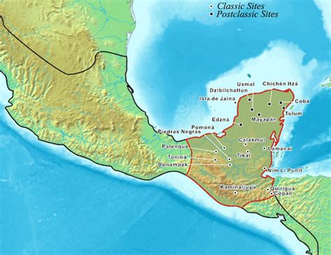 Image result for Maya Map