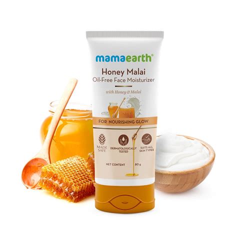 Honey Moisturizer for Nourishing Glow - 80g | Mamaearth