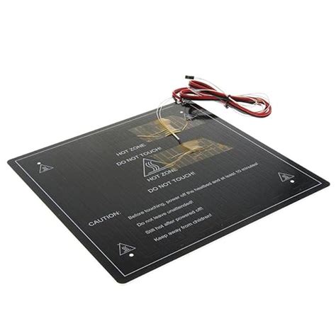 GAH Aluminium Heated Bed 12V / 220W Heatbed 310 * 310mm&Cable for CR-10 ...