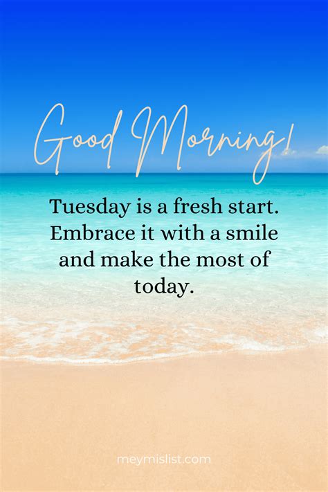 70+ Good Morning Tuesday Motivation Quotes | MeymisList