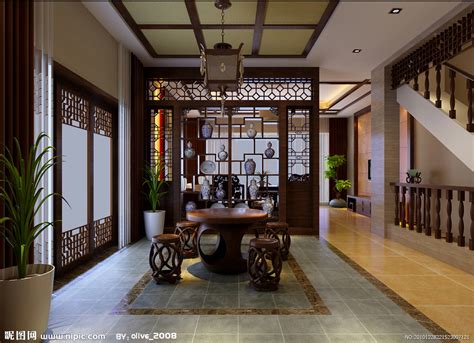 新中式风格四居室208平米9.5万-世纪城垂虹园装修案例-北京房天下家居装修网