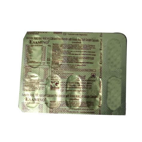 Esamino Capsule 10's Price, Uses, Side Effects, Composition - Apollo ...