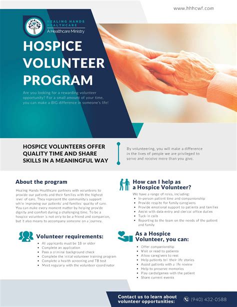 Hospice Volunteers – Healing Hands Healthcare.