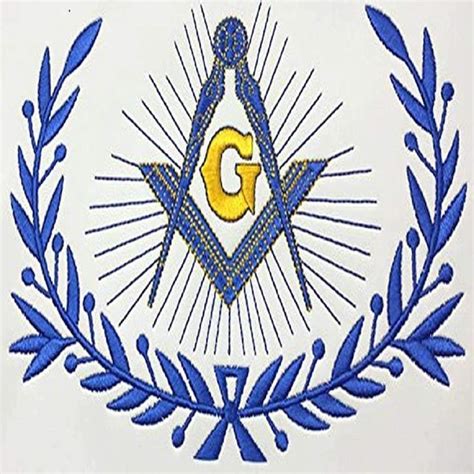 Buy Regalia Lodge Masonic Master Mason Machine Embroidery Freemasons ...