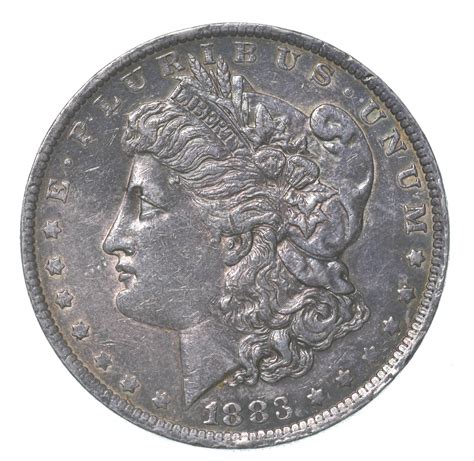 1883-O Morgan Silver Dollar Misaligned Die ERROR | Property Room