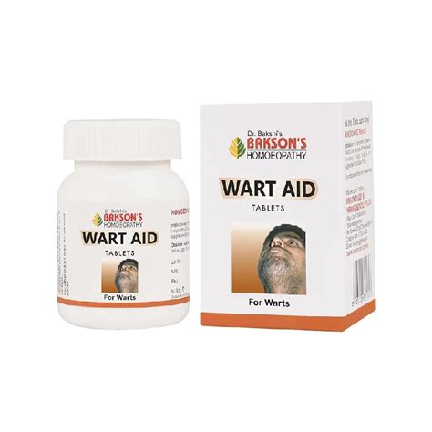 Bakson's Homeopathy Wart Aid Tablet