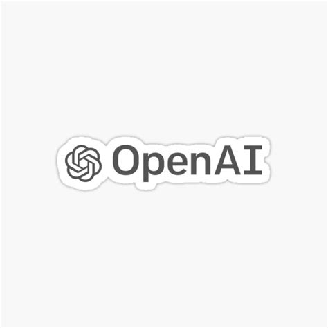 Openai Logo Sticker 的图像结果