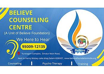 3 Best Counselling Centre in Salem, TN - Expert Recommendations