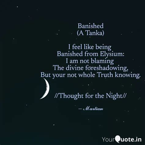 Banished (A Tanka) I fee... | Quotes & Writings by Martian Mirth ...