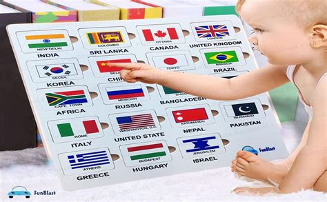 Buy FunBlast World Country Flags for Kids Online at Low Prices in India ...