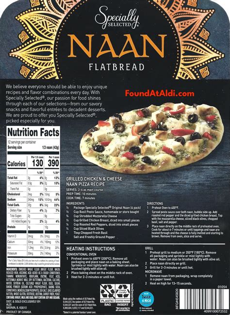 Specially Selected Naan Flatbread