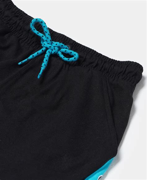 Buy Boy's Super Combed Cotton Rich Graphic Printed Shorts with Contrast ...