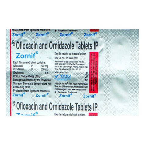 Zornif Tablet | Uses, Side Effects, Price | Apollo Pharmacy