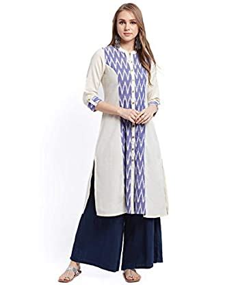 Buy Srishti by FBB Princess Cut Shirt Style Kurta at Amazon.in