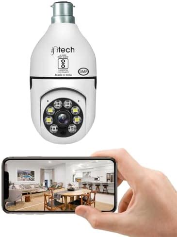 Buy Maizic Smarthome 3 MP WiFi HD Robo Bulb CCTV Camera – Motion ...