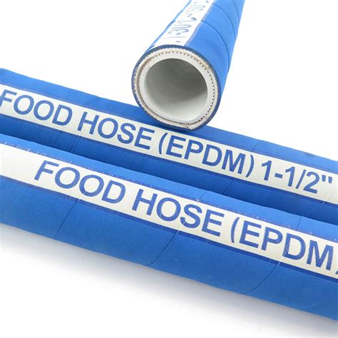 10bar Custom Flexible Food EPDM NBR High Temperature Suction and ...