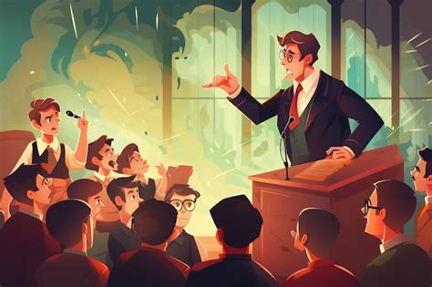 Give Speech Cartoon 的图像结果