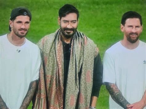 Ajay Devgn and Tiger Shroff booed in front of Messi