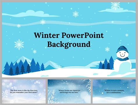 Winter Powerpoint Backgrounds