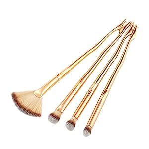 NF&E 4pcs Professional Fashion Eyes Face Makeup Brushes Set Powder ...