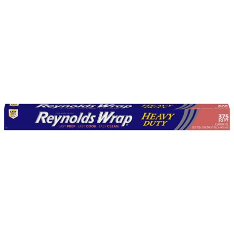 Amazon.com: Reynolds Wrap Heavy Duty Aluminum Foil, 37.5 Square Feet ...
