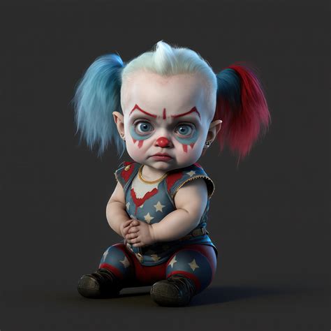 Baby Harley Quinn - Suicide Squad by klashmetaverse on DeviantArt