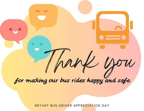 Bus Driver Appreciation