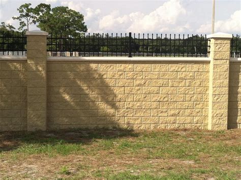 Concrete Block Walls And Fencing - Your Precast Forming Systems | AFTEC ...