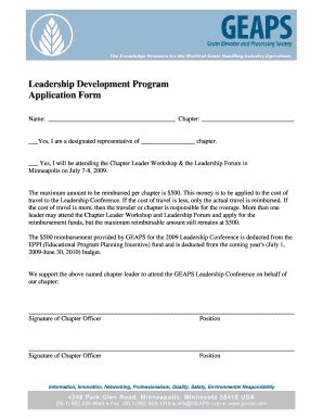 Image result for Leadership Program Application