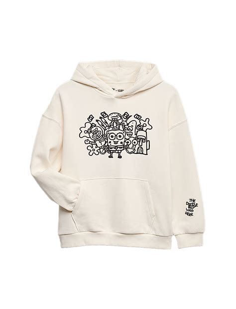 Buy Doodle Boy™ x SpongeBob SquarePants™ Print Hoodie (4-16 Yrs) at ...