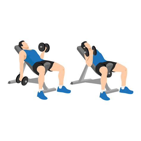 Alternate Incline Dumbbell Curl