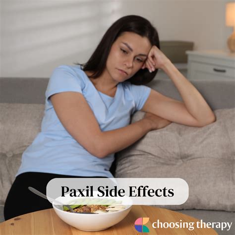 What Are the Side Effects of Paroxetine (Paxil)?
