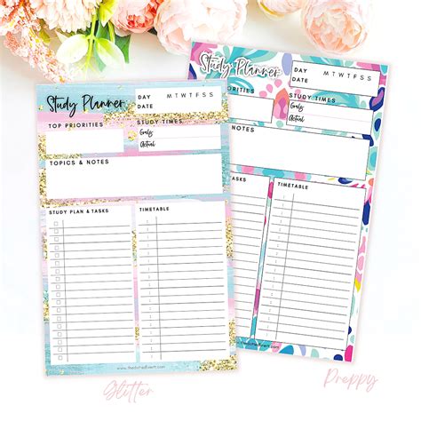 Image result for Study Planner Notebook