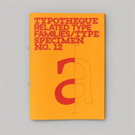Typotheque Specimen No. 12 | November