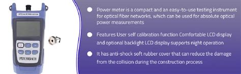 Techtest VTC-830 Optical Power Meter Fiber Laser Cable Db Tester Optic ...
