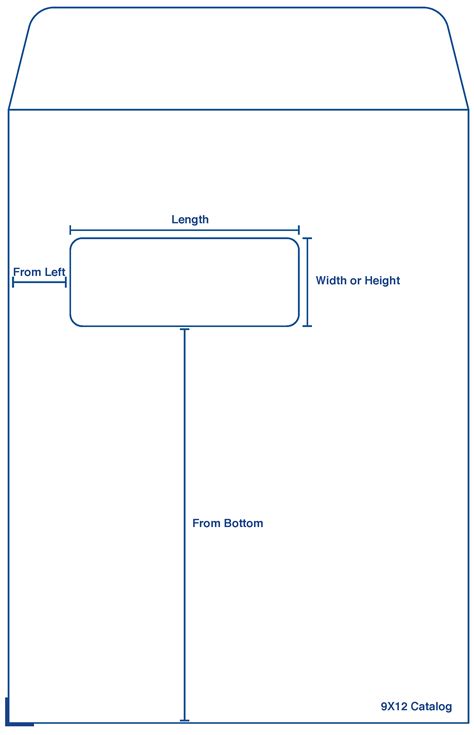Image result for Standard Envelope Sizes Chart