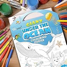 GIANT PRINCESS CASTLE COLOURING POSTER and GIANT UNDER THE OCEAN ...