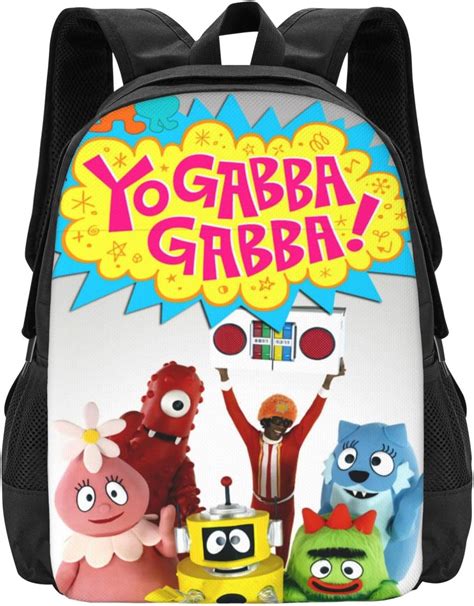 Amazon.com | Pobecan Yo Gabba Anime Gabba! Backpack Large Capacity ...