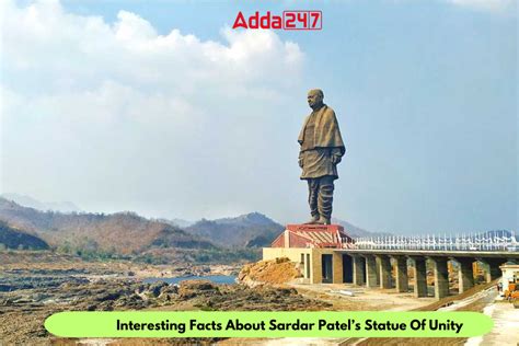 Interesting Facts About Sardar Patel's Statue Of Unity