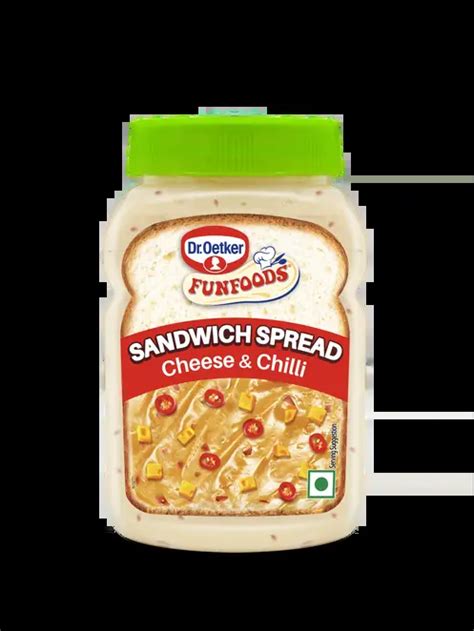 Sandwich Spread Veg Cheese & Chilli 250g - Sandwich Spreads | Dr. Oetker