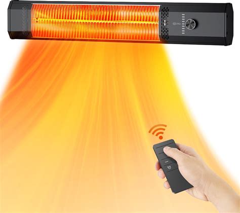 BIESQYA Outdoor Patio Heater with 9 Heat Levels,Wall Mounted India | Ubuy